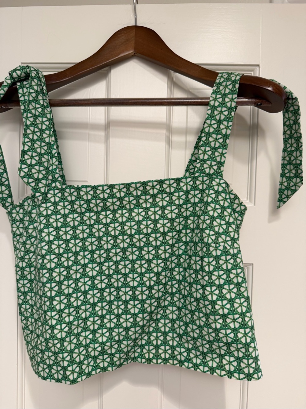 ANTONIO MELANI x Style by simkins SET Green Geometric Maxi Skirt AND TOP - Picture 5 of 7